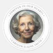 記念撮影 ラウンドシール (正面)