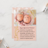 記念日いくつかの人々は卵は特別に完璧である カード (正面/裏面インサイチュ)