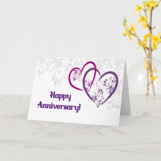 記念日おめでとう！ カード (黄色い花)