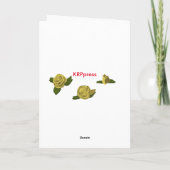 記念日おもしろいの挨拶状 カード (裏面)