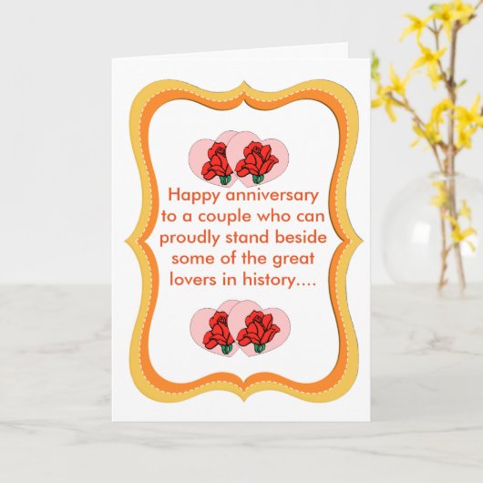 記念日おもしろいの挨拶状 カード (黄色い花)