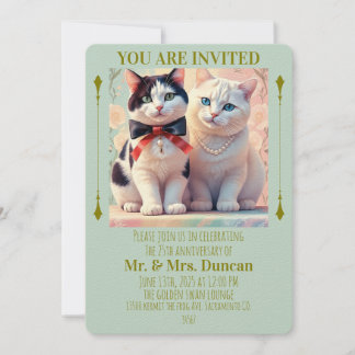 「記念日お知らせ招待カード」 招待状