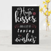 記念日が待ち遠し祝い カード (黄色い花)