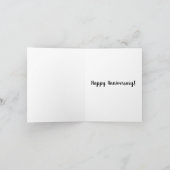 記念日に愛情グリーティングカードをかわいいカモ カード (内部)