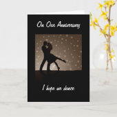 記念日に踊りたい カード (黄色い花)