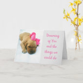 **記念日に**夢を見る**我々にできること! カード (黄色い花)