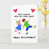 記念日のお祝いカード カード (黄色い花)