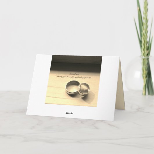 記念日のお祝い カード (裏面)