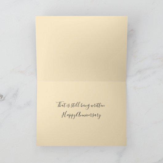 記念日のお祝い カード (内部)