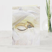 記念日のカードにひとひねり、結婚1周年 カード (正面)