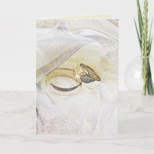 記念日のカードにひとひねり、結婚1周年 カード (正面)