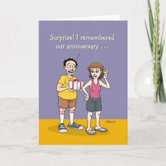 記念日のカードを思い出した カード (正面)