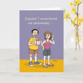 記念日のカードを思い出した カード (黄色い花)