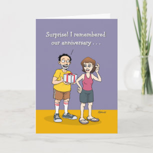 記念日のカードを思い出した カード