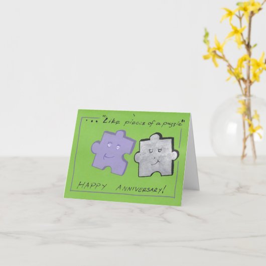 記念日のカード結婚のような カード (黄色い花)