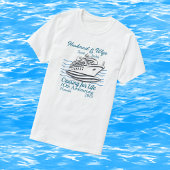 記念日のク結婚ルーズバケーションのパーソナライズ Tシャツ