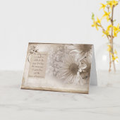 記念日のデイジー カード (黄色い花)