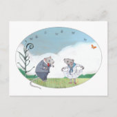 記念日のネズミたち ポストカード (正面)