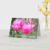 記念日のバラカード カード (黄色い花)