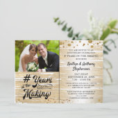 記念日のブラックゴールドイヤーズ・イン・ザ・メイキング 招待状 (スタンド正面)