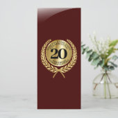 記念日の個人おめでとうカード (スタンド正面)