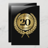 記念日の個人おめでとうカード (正面/裏面)