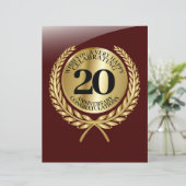 記念日の個人おめでとうカード (スタンド正面)