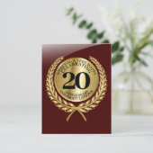 記念日の個人おめでとうカード (スタンド正面)