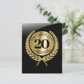 記念日の個人おめでとうカード (スタンド正面)