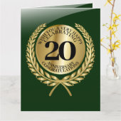 記念日の個人おめでとうカード カード (黄色い花)