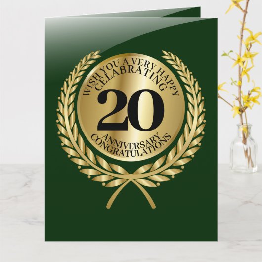 記念日の個人おめでとうカード カード (黄色い花)