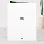 記念日の個人おめでとうカード カード (裏面)