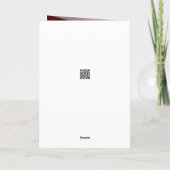 記念日の個人おめでとうカード カード (裏面)