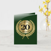 記念日の個人おめでとうカード カード (黄色い花)