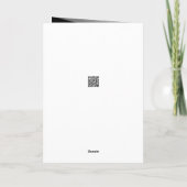 記念日の個人おめでとうカード カード (裏面)