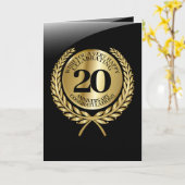 記念日の個人おめでとうカード カード (黄色い花)