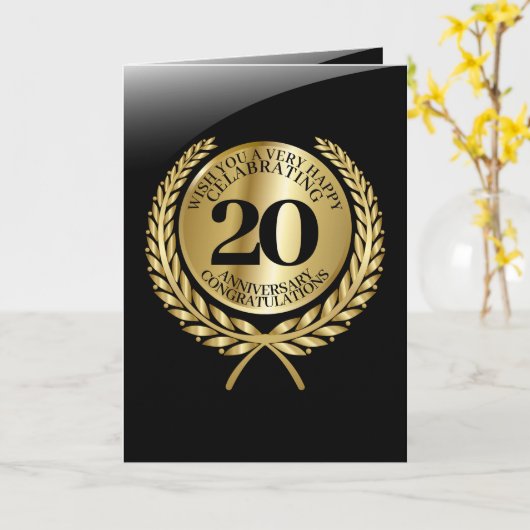 記念日の個人おめでとうカード カード (黄色い花)