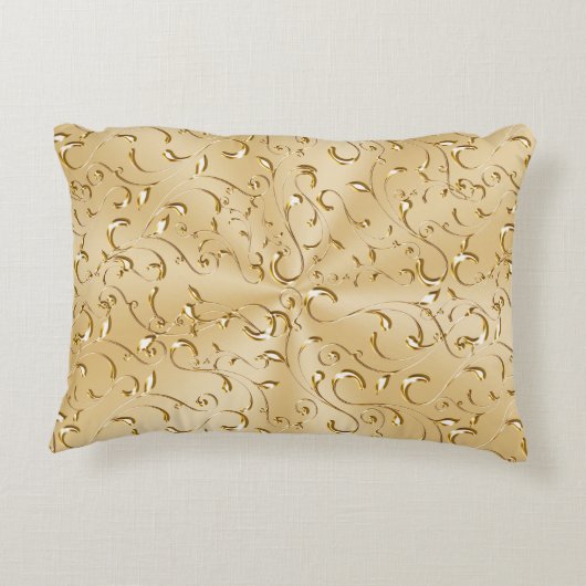 記念日の写真のギフトの黒および金ゴールドの枕 アクセントクッション (裏面)