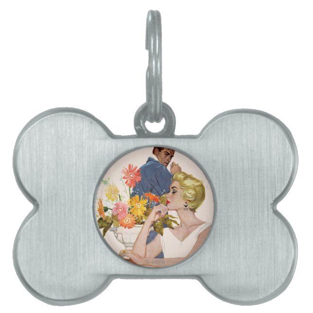 記念日の口論 ペットネームタグ (正面)