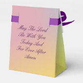 記念日の司祭の調整お祝い フェイバーボックス (裏面サイド)