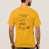 記念日の巡航 Tシャツ (裏面)