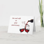 *記念日の愛*息子とあなたの妻カード カード (正面)