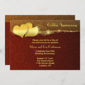 記念日の招待状 招待状 (正面/裏面)