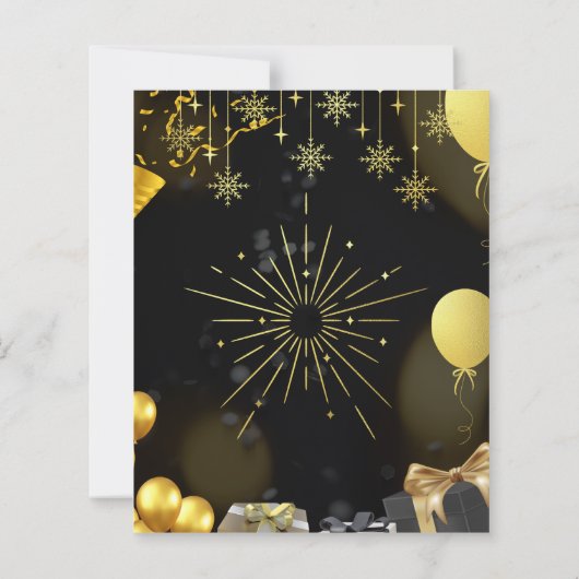 記念日の招待 (裏面)