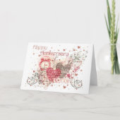 記念日の挨拶状 カード (正面)