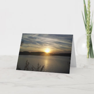 記念日の日没 カード