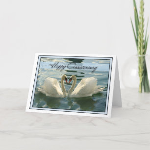 記念日の白鳥 カード