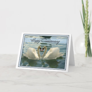 記念日の白鳥 カード