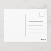 記念日の花束 詩篇118:24 ポストカード (裏面)