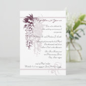 記念日の藤 招待状 (スタンド正面)